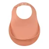 Bavoir silicone Terracotta
