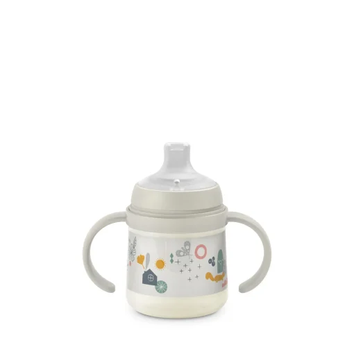Biberon avec anses et bec silicone A Walk In The Park +6m