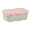 Boîte repas inox Rose poudré