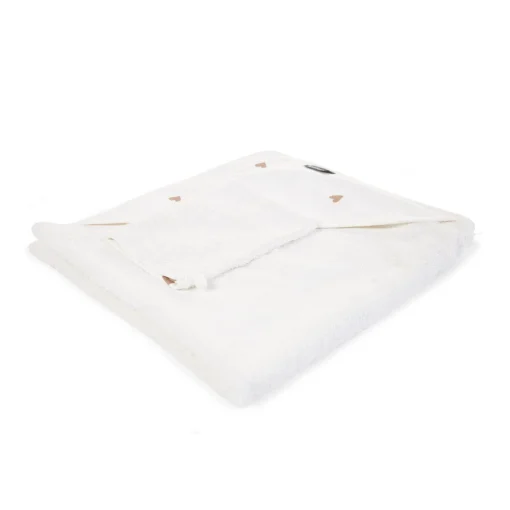 Cape De Bain + Gant - 80x80 Cm - Jersey - Hearts