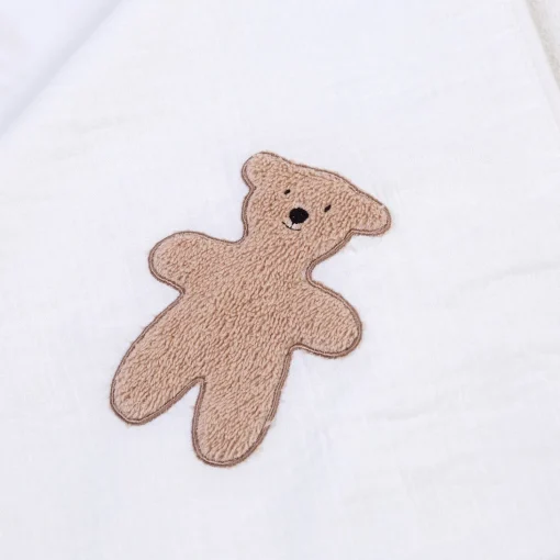 Cape De Bain + Gant - 80x80 Cm - Muslin / Terry Teddy