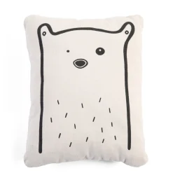 Coussin Décoratif - Toile - Ours