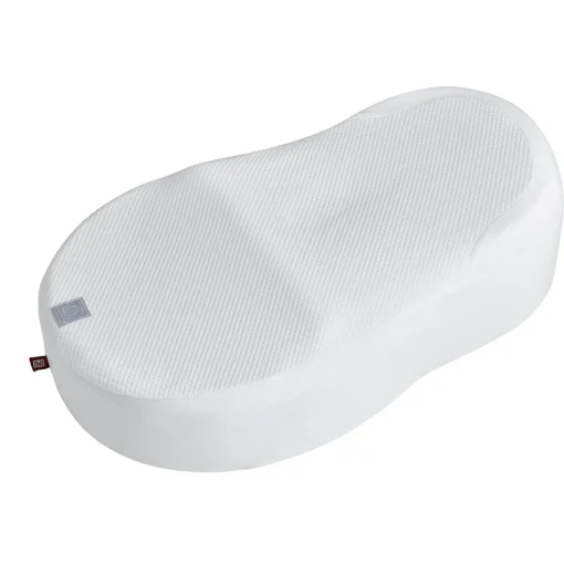 Drap housse Cocoonababy® Fleur de coton Blanc