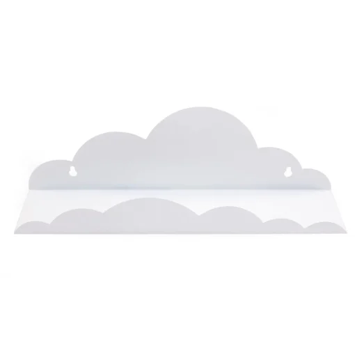 Etagère Murale Nuage - Métal - Blanc