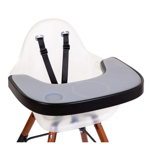 Evolu Tablette De Chaise - Abs - Noir + Napperon En Silicone