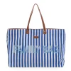 Family Bag Sac à Langer - Rayures - Bleu Electrique /Bleu C