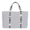 Family Bag Sac A Langer - Signature - Canvas - Ecru