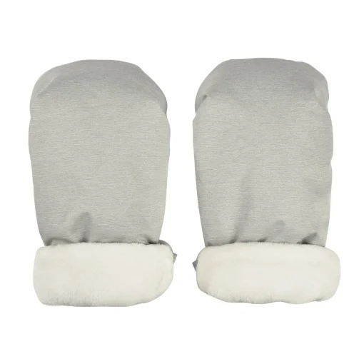 Moufles poussette Gris chiné
