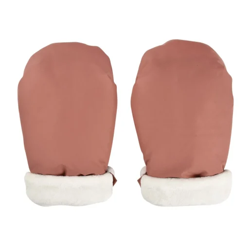Moufles poussette Terracotta