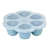 Moule multiportions silicone 6X150ml Bleu