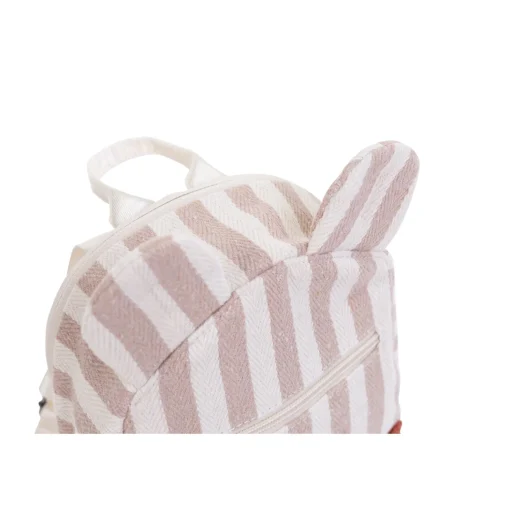 My First Bag Sac a dos Enfant - Rayures - Nude/Terracotta