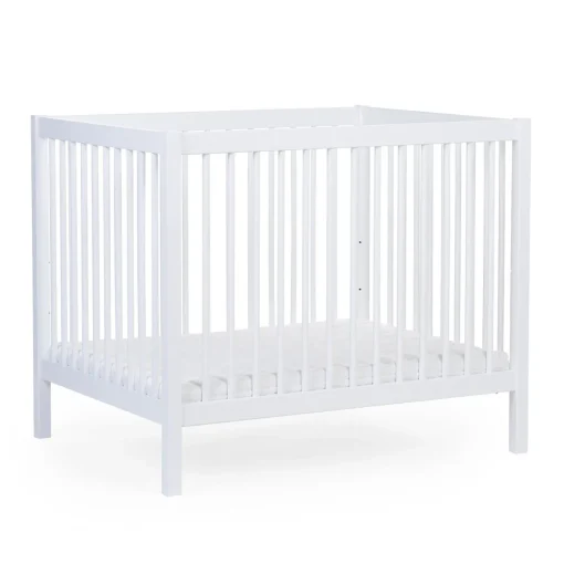 Parc 97 + Roues - 95x75 Cm - Bois - Blanc