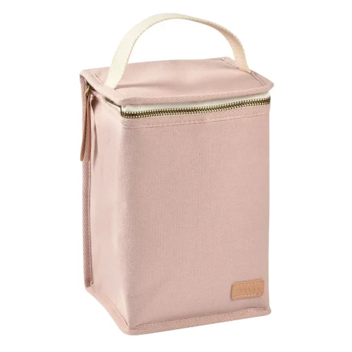 Pochette repas isotherme Rose poudré