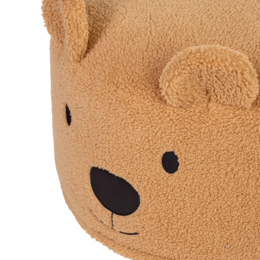 Pouf Teddy marron