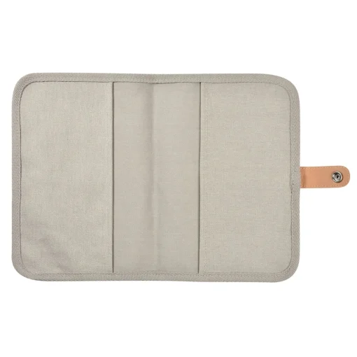 Protège carnet de santé Gris perle