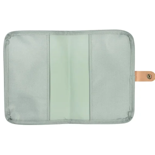 Protège carnet de santé Vert sauge
